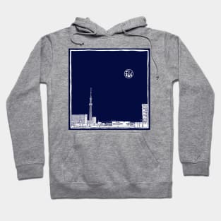 Tokyo Sky Tree by Night Hoodie